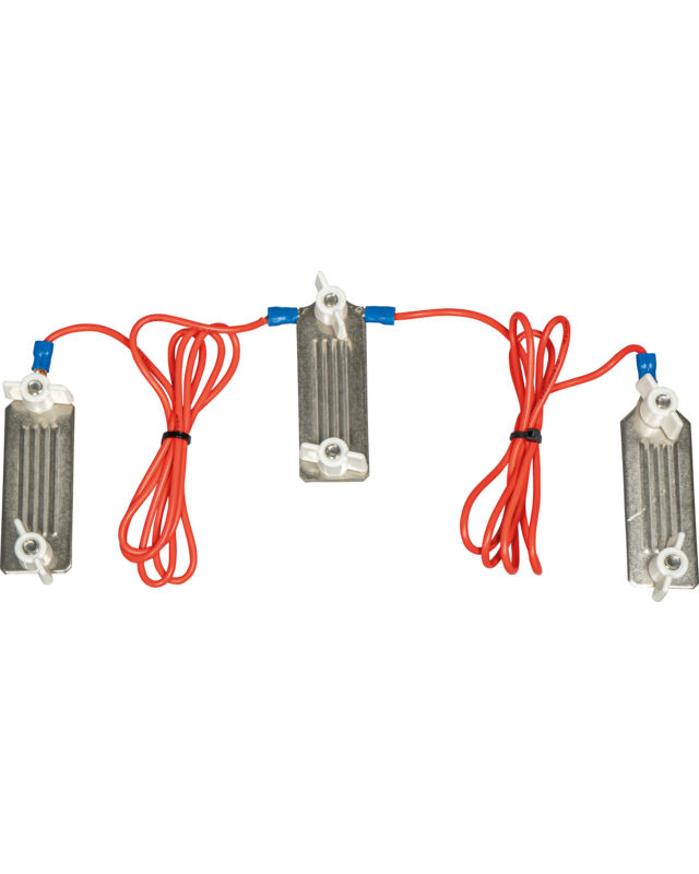 Patura Lintverbindingskabel met 3 rvs lintklemm (1 stuk/pak)