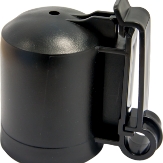 Patura Kapisolator voor T-paal, 200 stuks, zwart