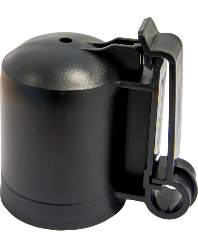 Patura Kapisolator, T-paal, zwart (200 st.)