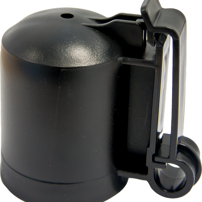 Patura Kapisolator, T-paal, zwart (200 st.)