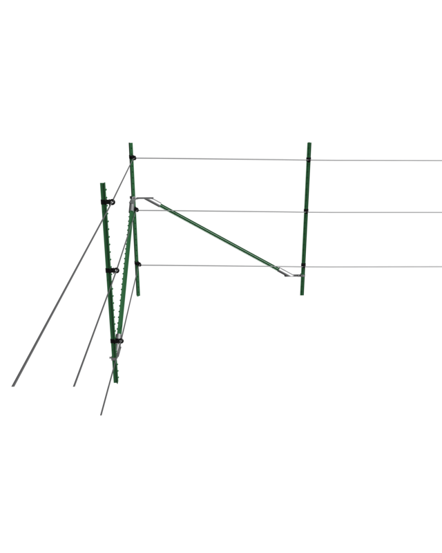 Patura T-paal - 90 graad  hoekset