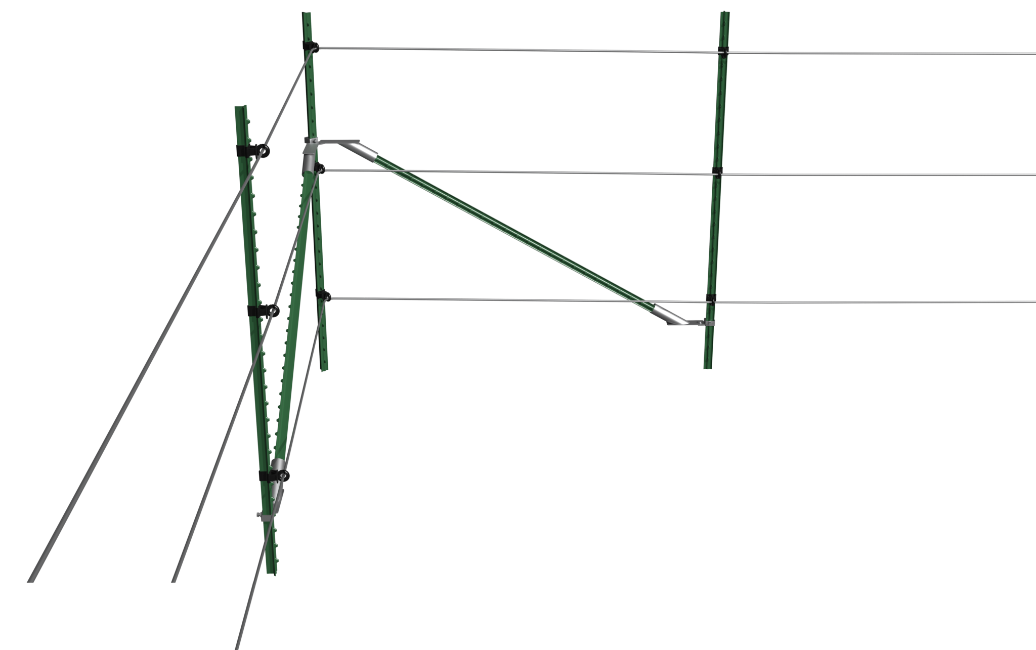 Patura T-paal - 90 graad  hoekset