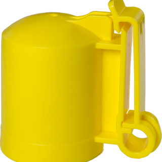 Patura Kapisolator voor T-paal, 200 stuks, geel