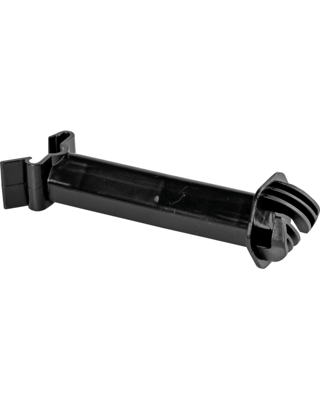 Patura Afstandsisolator voor T-paal, zwart voor draad / kunststofdraad tot 6mm (25 stuk/ pak)