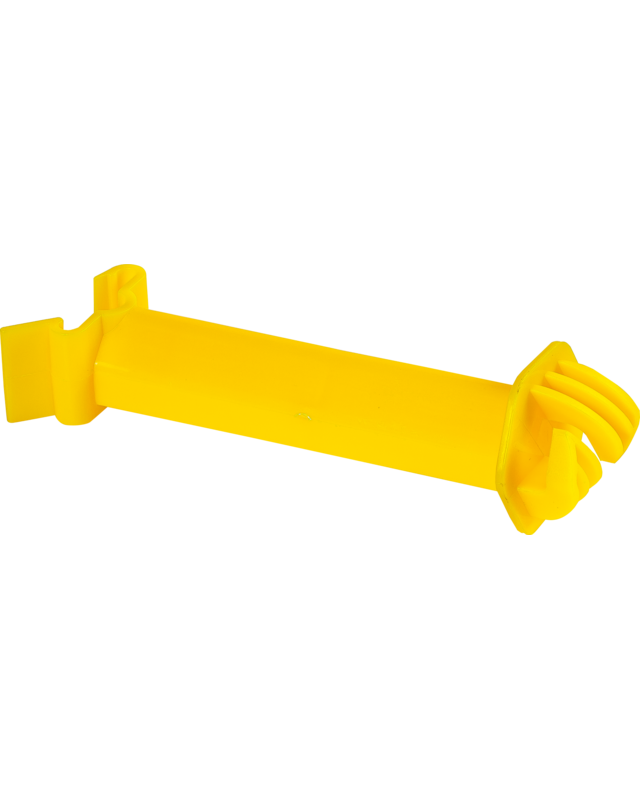 Patura Afstandsisolator voor T-paal, geel voor draad / kunstofdraad tot 6mm (25 stuk/ pak)