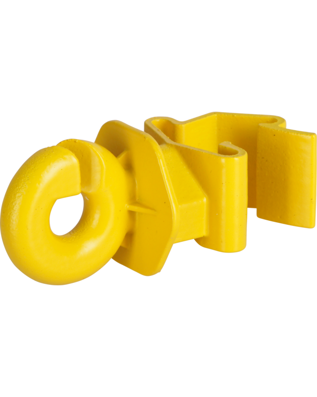 Patura Ringisolator voor T-palen geel (25 stuk)