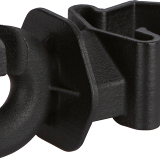 Patura Ringisolator voor T-paal, 25 stuks, zwart