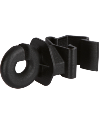 Patura Ringisolator voor T-paal, 25 stuks, zwart