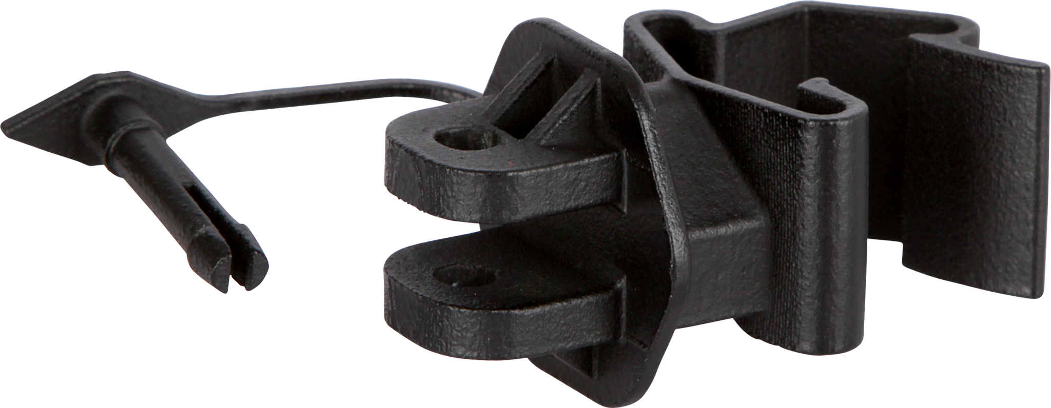 Patura Standaard isolator met pen voor T-palen, zwart (25 stuk/pak)