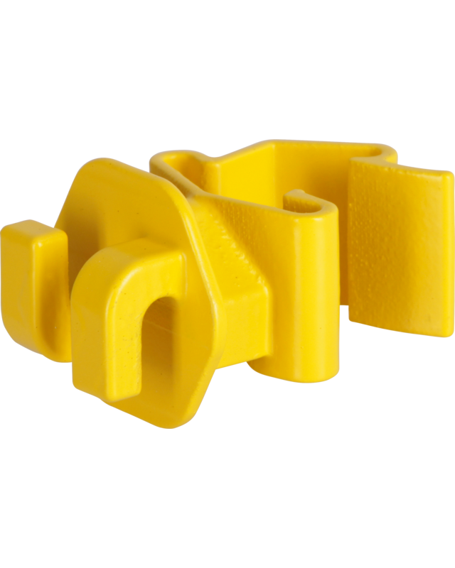 Patura Standaard isolator voor T-palen, geel (500 stuk/doos)