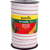 Tornado XL lint 20mm wit/rood, 200m rol