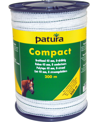 Patura Compact-lint 40mm, 200, wit-groen