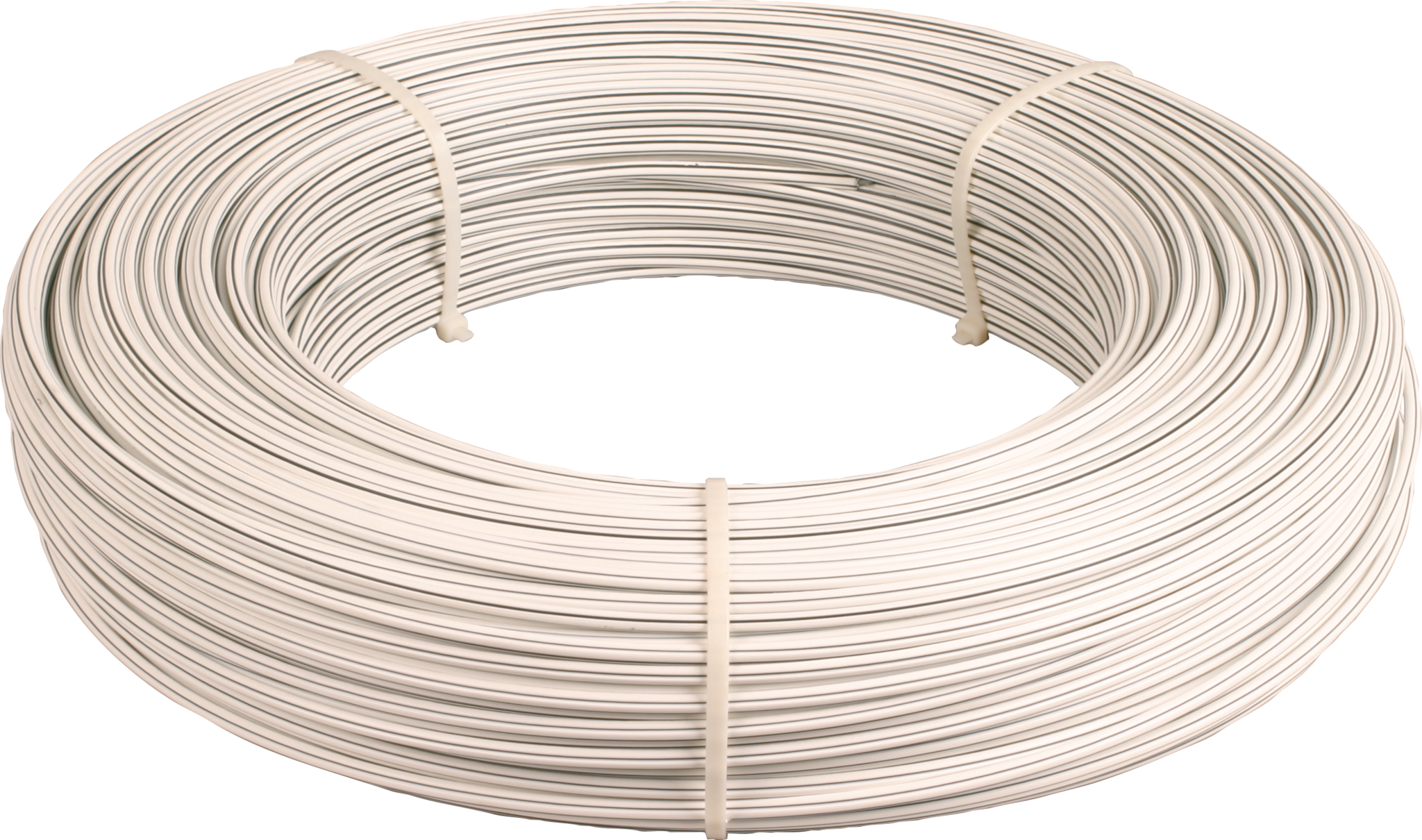 Patura HippoWire paardenafrasteringsdraad, wit, geleidende kunststofmantel, d= 7 mm 250 m