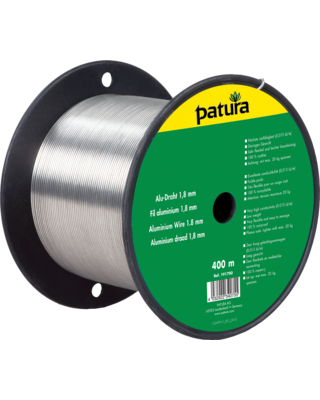 Patura Aluminium draad Ø1,8mm, 400m