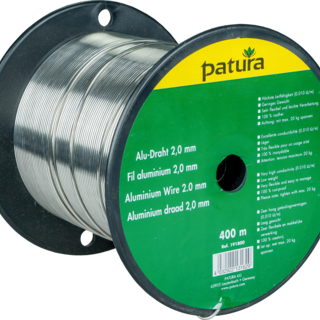 Patura Aluminium draad Ø2,0mm, 400m