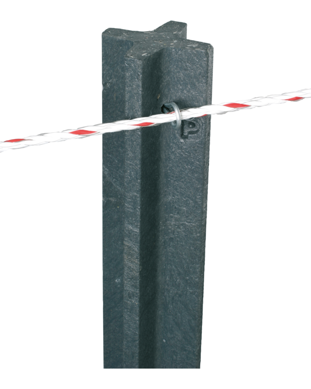 Patura PolyPaal 1,50m kruisprofiel 70 x 70 mm, gepunt