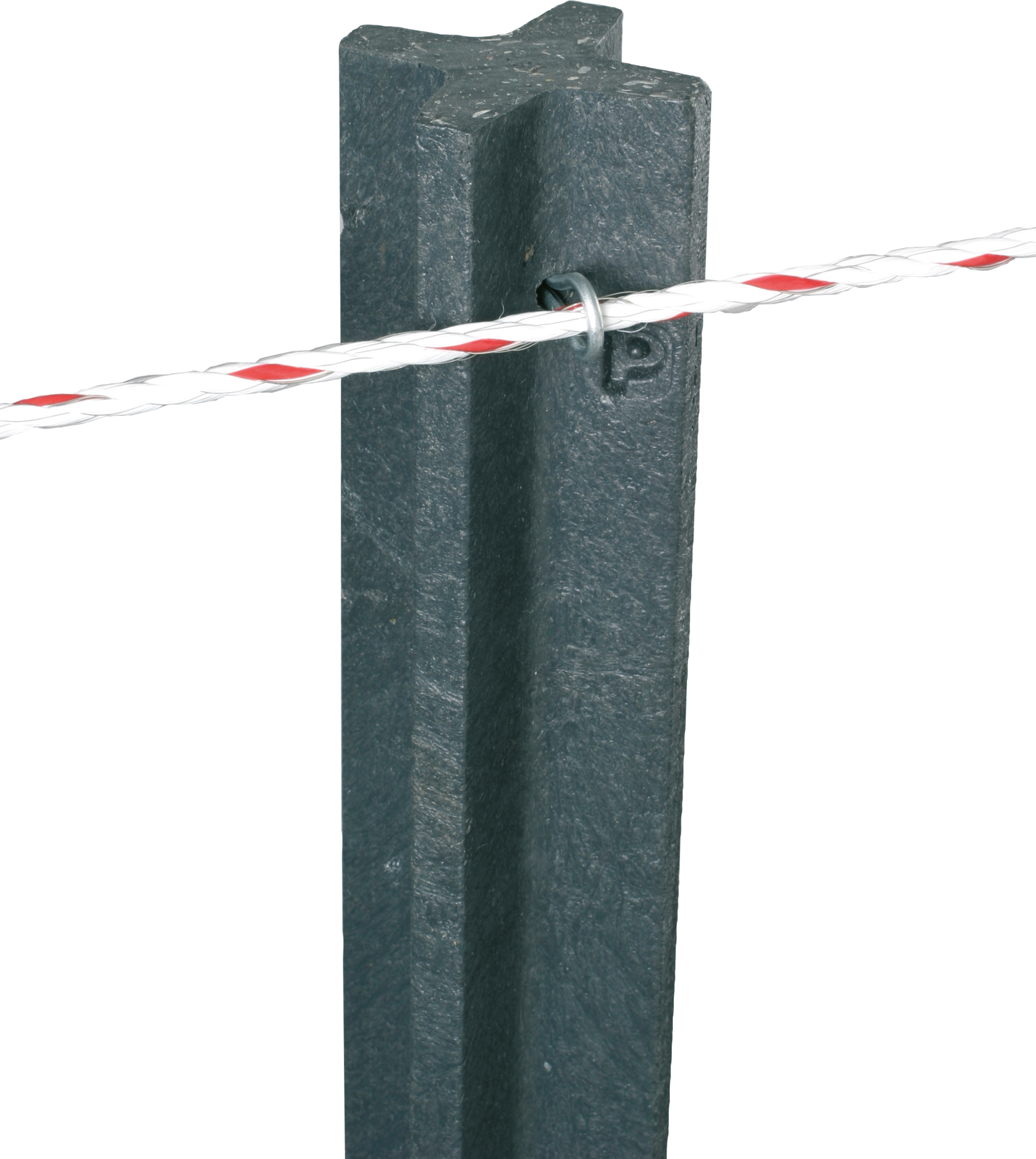 Patura PolyPaal 1,50m kruisprofiel 70 x 70 mm, gepunt