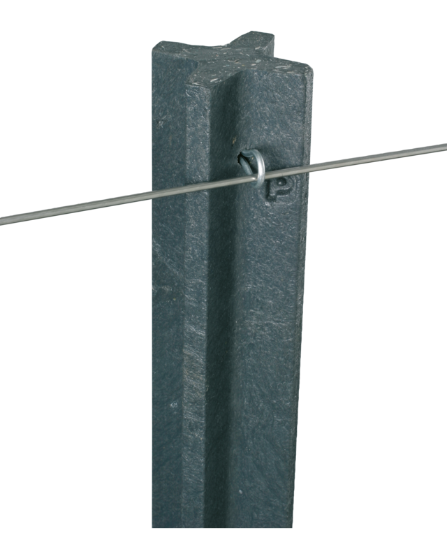 Patura PolyPaal 1,50m kruisprofiel 70 x 70 mm, gepunt