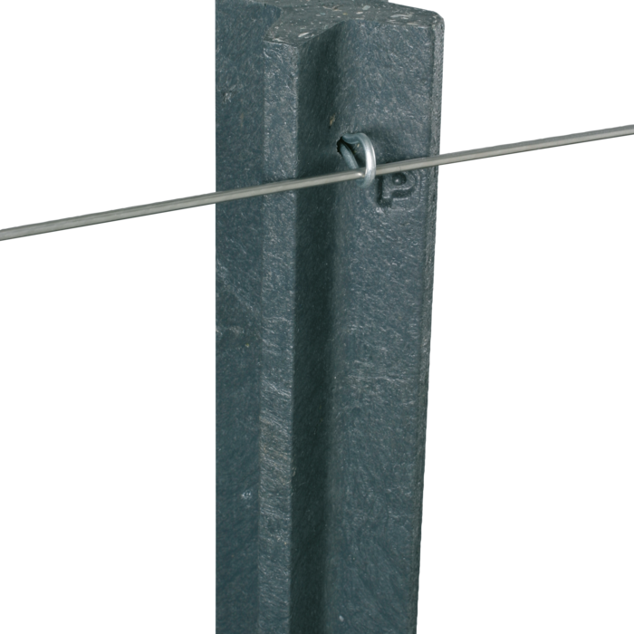 Patura PolyPaal 1,50m kruisprofiel 70 x 70 mm, gepunt