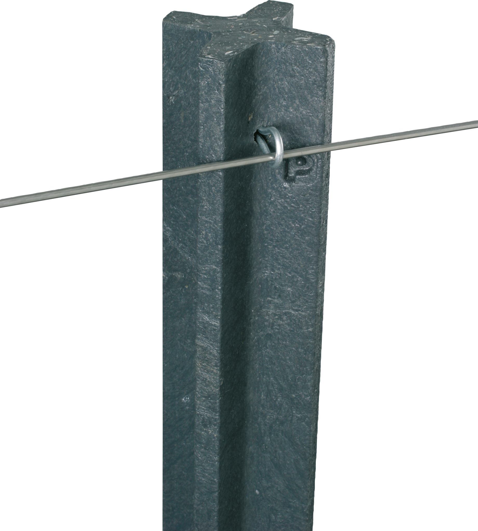 Patura PolyPaal 1,85m kruisprofiel 70 x 70 mm, gepunt