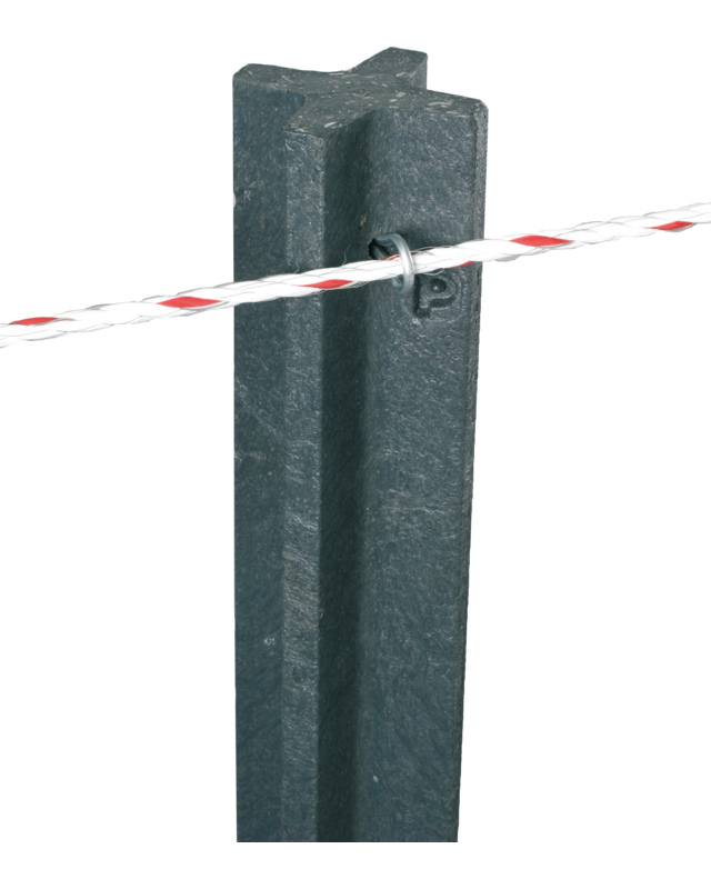 Patura PolyPaal 1,85 m kruisprofiel 70 x 70 mm, gepunt (1 pallet / 120 stuks)