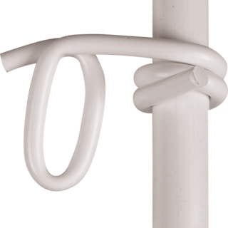 Patura Kunststof oogisolator 19mm, voor lint tot 40mm, 25 stuks