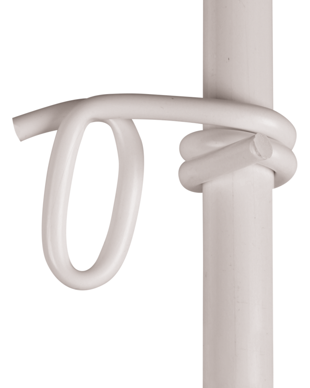 Patura Kunststof oogisolator v. lint tot 40mm v. palen 19mm (25 st.)