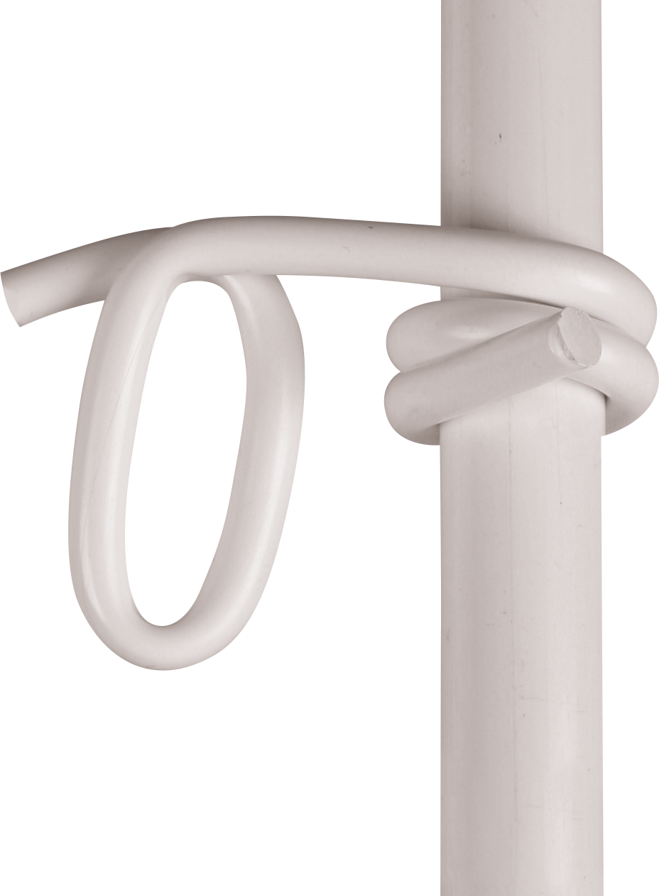 Patura Kunststof oogisolator 19mm, voor lint tot 40mm, 25 stuks