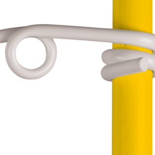 Patura Kunststof oogisolator, palen Ø12mm, 25 stuks