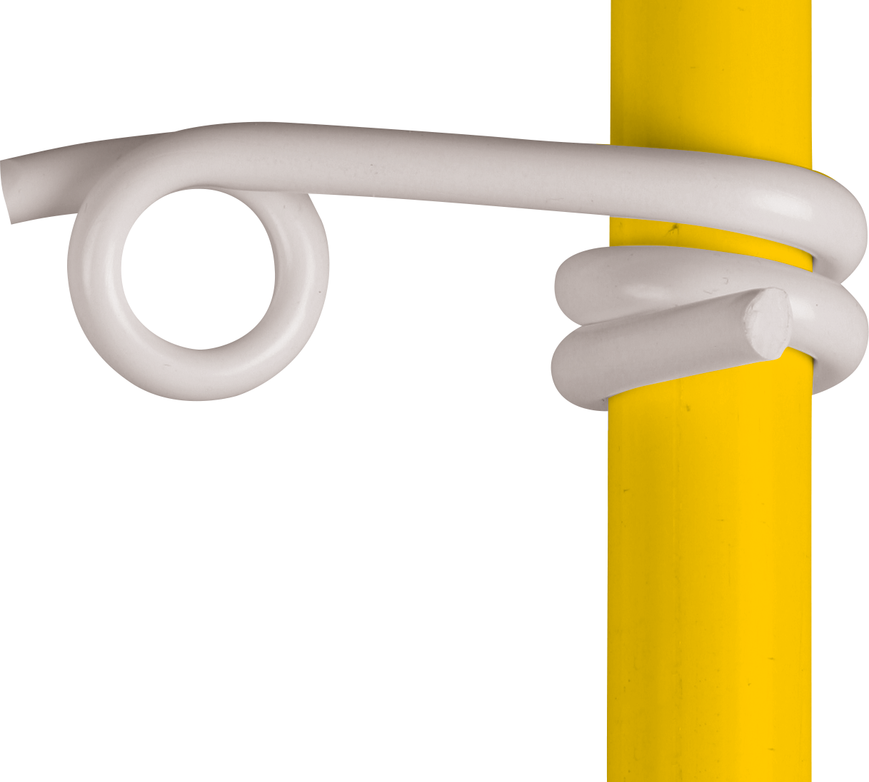 Patura Kunststof oogisolator, palen Ø12mm, 25 stuks