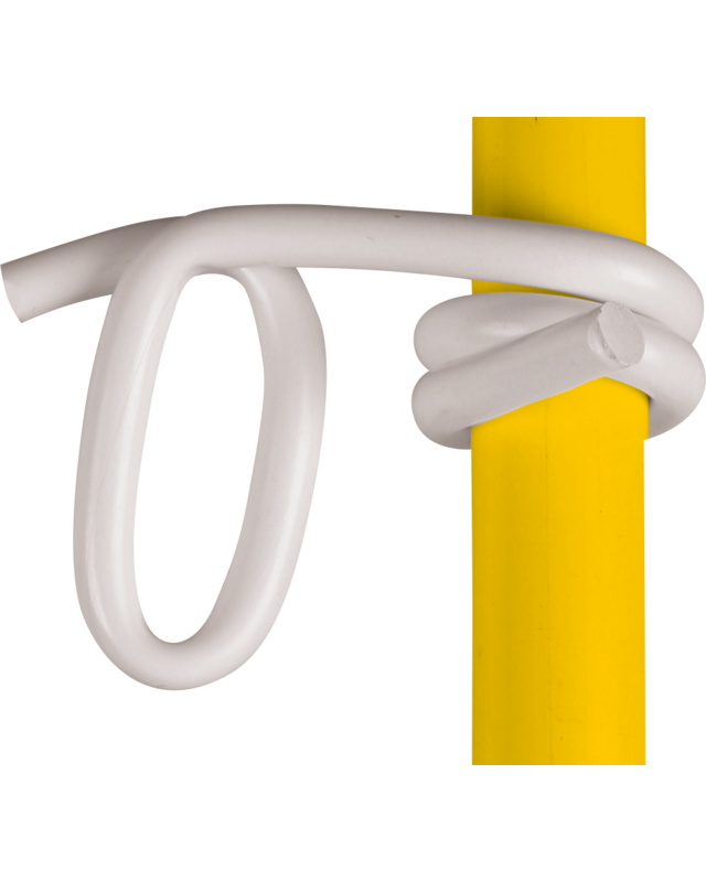 Patura Kunststofoog wit, voor lint voor palen d=10mm (25 stuks/pak)