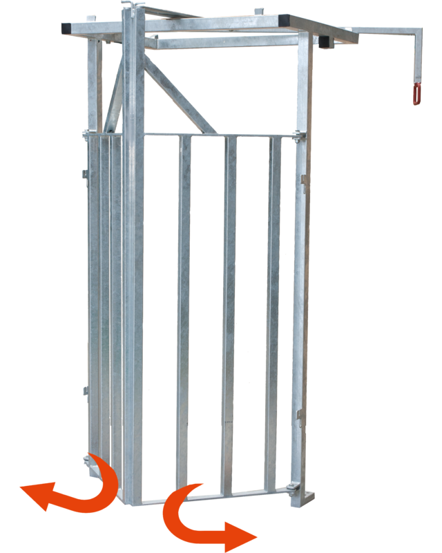 Patura Vangkorf, twee-delig lateraal te bedienen voor A3500, A4000, A7500, A8000