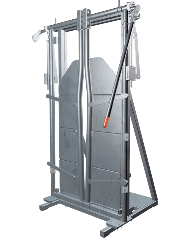 Patura Halsvastzetframe A4000 met standaard, met automatische remmen