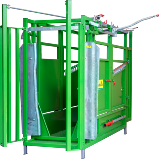 Patura Vastzet en behandelbox A5000, groen gelakt