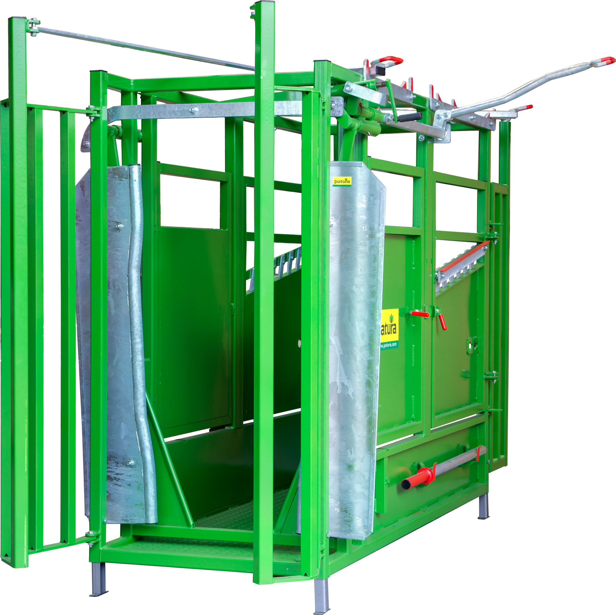 Patura Vastzet en behandelbox A5000, groen gelakt