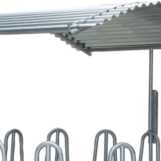 Patura Dak voor ronde ruif, 12 voederplaatsen