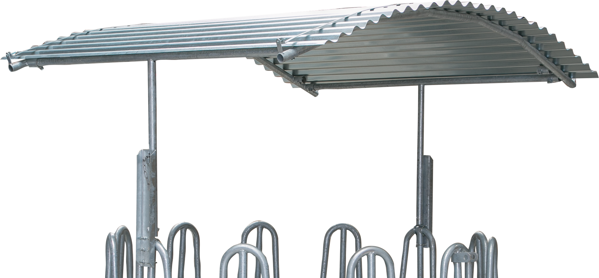 Patura Dak voor ronde ruif, 12 voerpl. vz