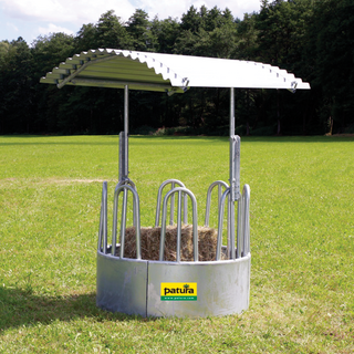 Patura Dak voor ronde ruif, 8 voederplaatsen