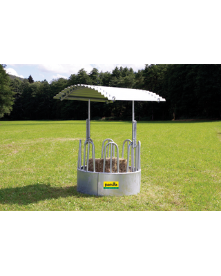 Patura Dak voor ronde ruif, 8 voederplaatsen