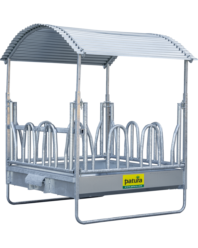 Patura Professionele vierkante ruif, palissade 2,00 x 2,05 m