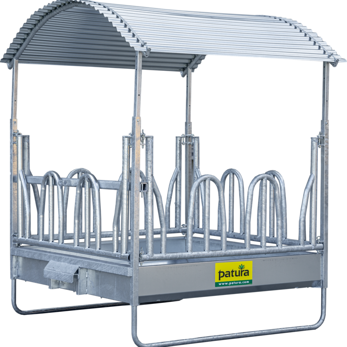 Patura Professionele vierkante ruif, palissade 2,00 x 2,05 m