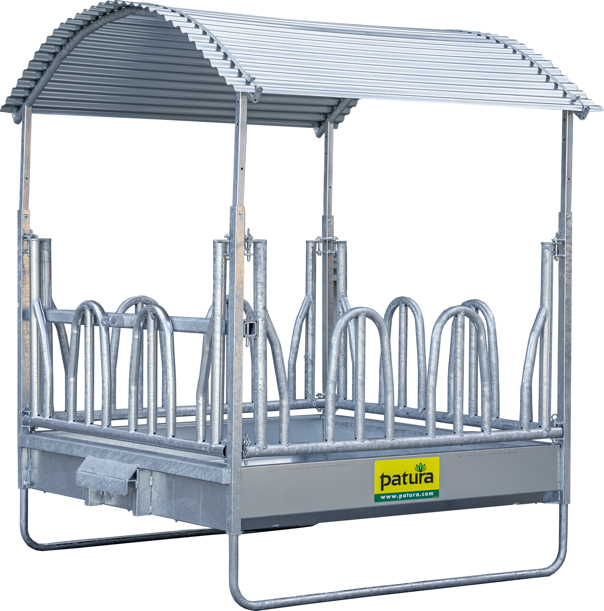 Patura Professionele vierkante ruif, palissade 2,00 x 2,05 m