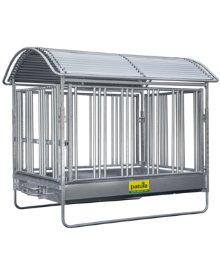 Patura Grote balenruif met veiligheidsvoorhek voor paarden 2,85x2,05m