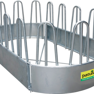 Patura Ovale ruif 3,36x1,85m, 16 voederplaatsen