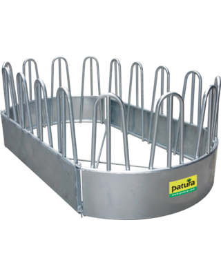 Patura Ovale ruif 3,36x1,85m, 16 voederplaatsen