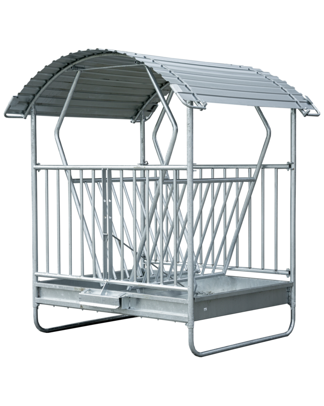 Patura Vierkante balen ruif, beweegbaar korf Binnenmaat 1,90 x 1,50 m