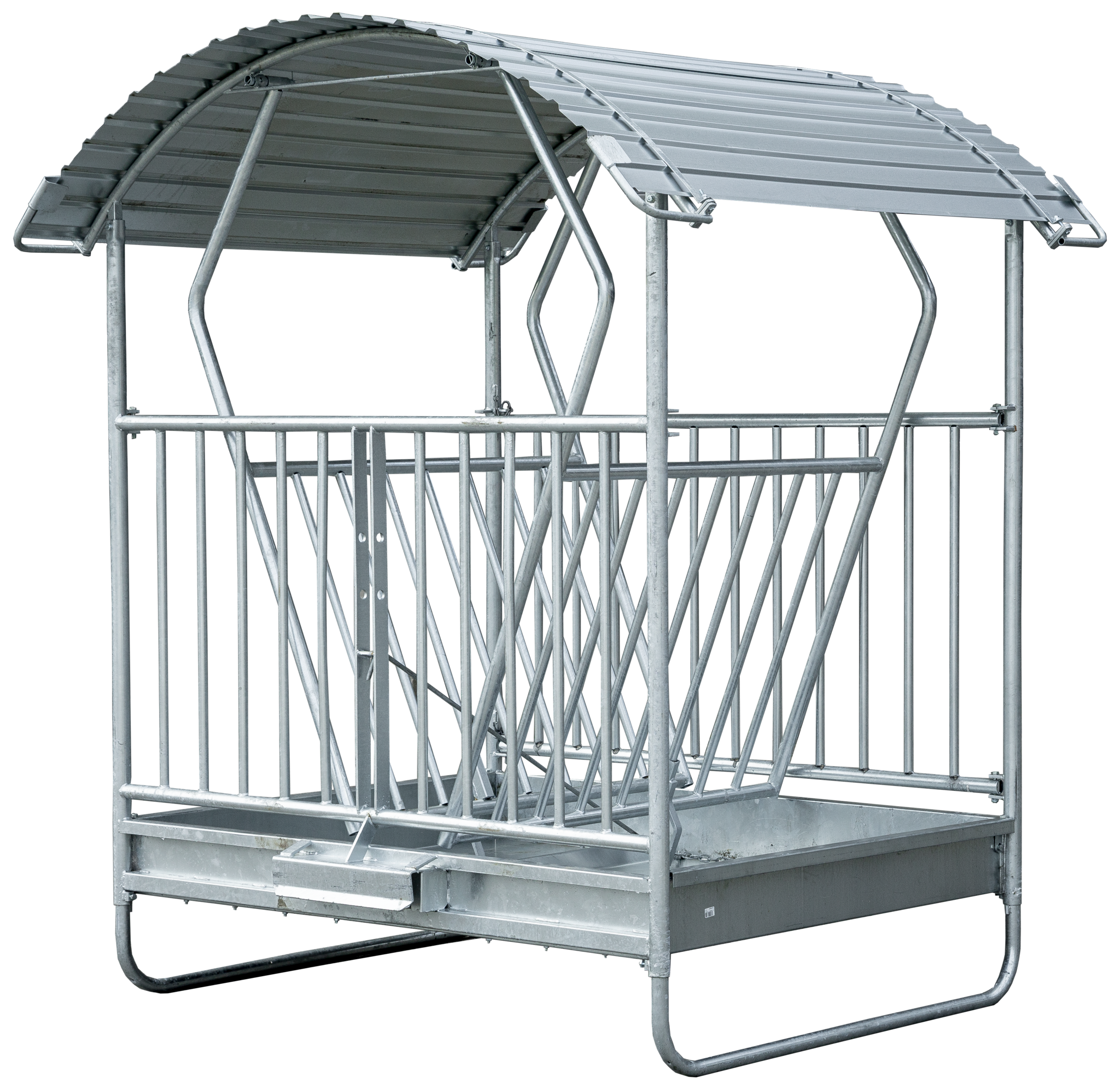 Patura Vierkante balen ruif, beweegbaar korf Binnenmaat 1,90 x 1,50 m