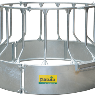 Patura Voerbesparende ronde ruif, Ø2,00m, met driepuntsophanging