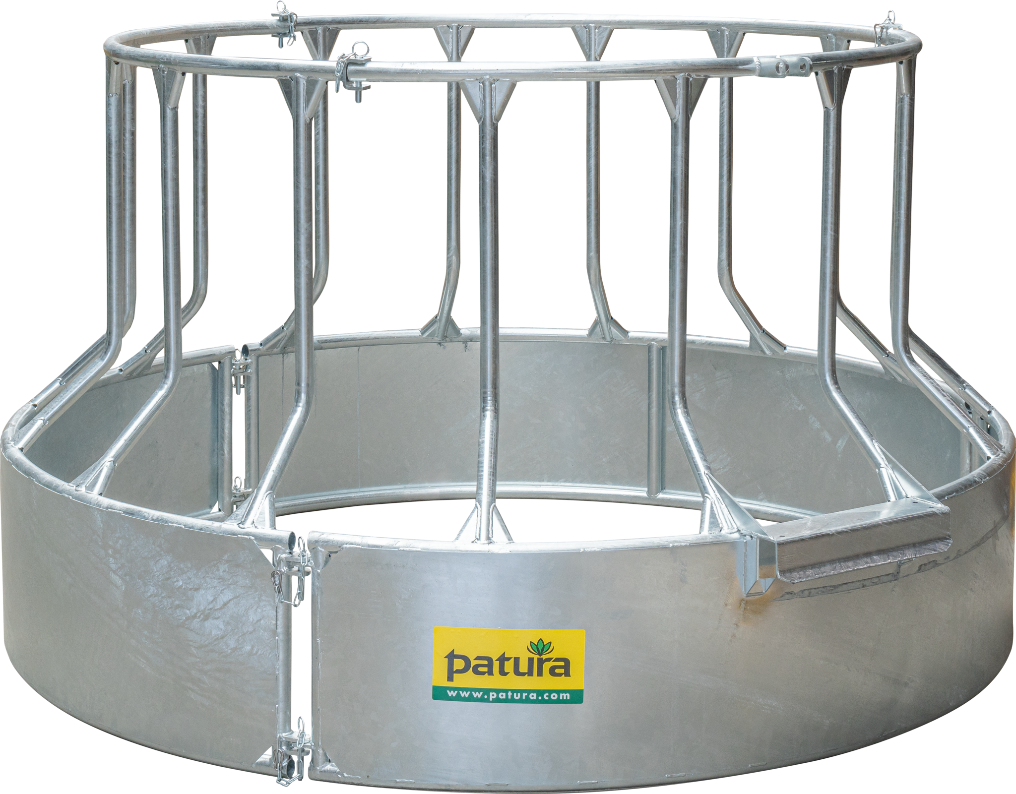 Patura Voerbesparende ronde ruif 15 voerplaatsen