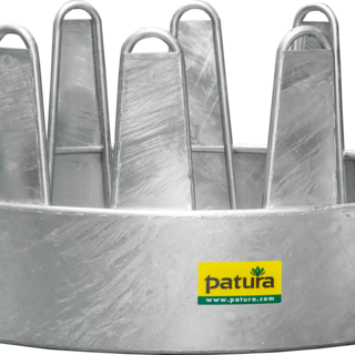Patura Ronde ruif voor paarden, Ø2,10m, 12 voederplaatsen
